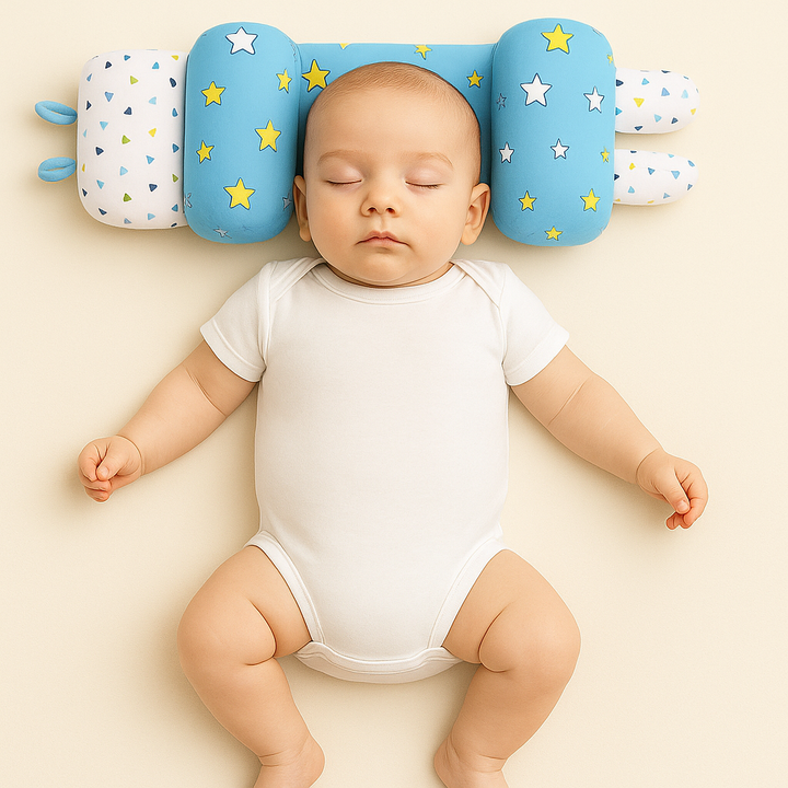 Adjustable Baby Head Shaping Pillow for Newborns – Prevent Flat Head Syndrome