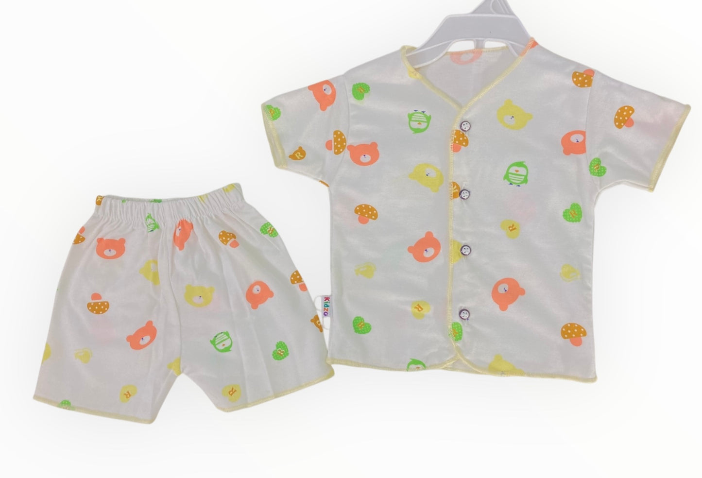 Newborn Baby Shirt and Pajama Set (0-3 Months)