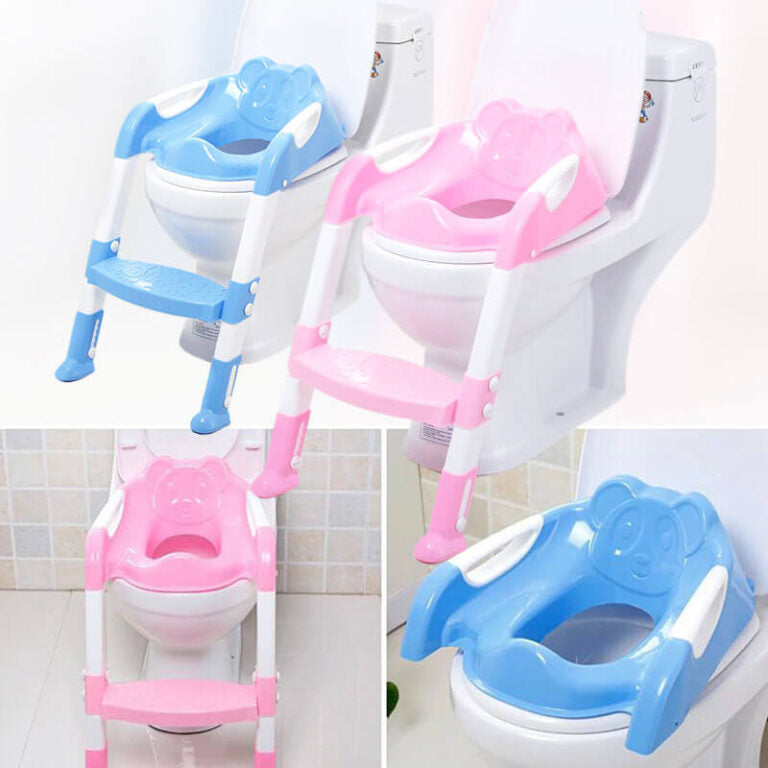 Baby Potty Training Seat with Adjustable Ladder