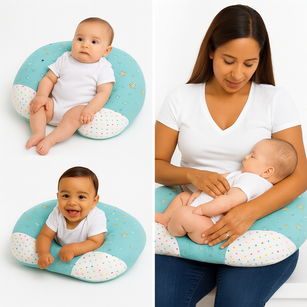 Baby Nursing Pillow – Ergonomic Support Cushion for Breastfeeding & Bottle Feeding – Buy Online in Pakistan at BabifyStore.pk