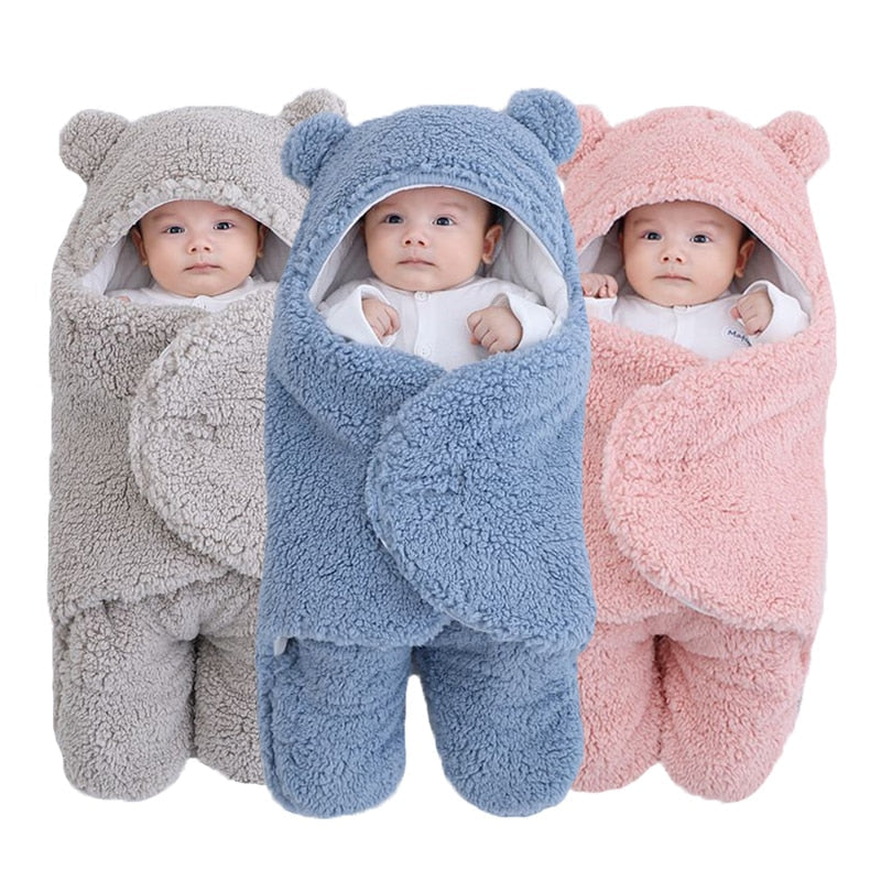 Winter Newborn Baby Swaddle Blanket