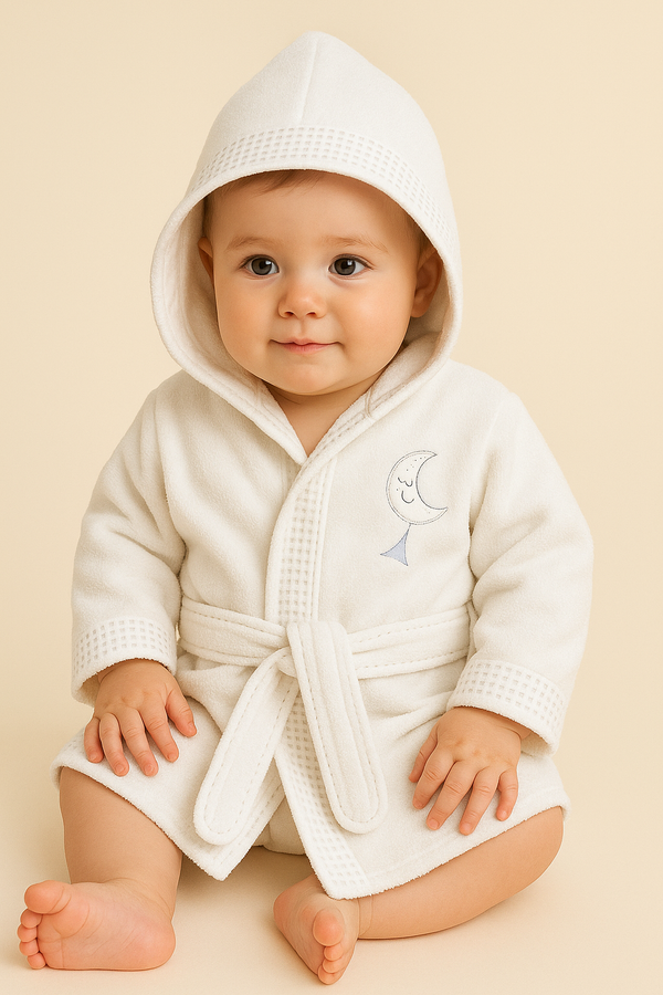 Kids Hooded Bathrobe