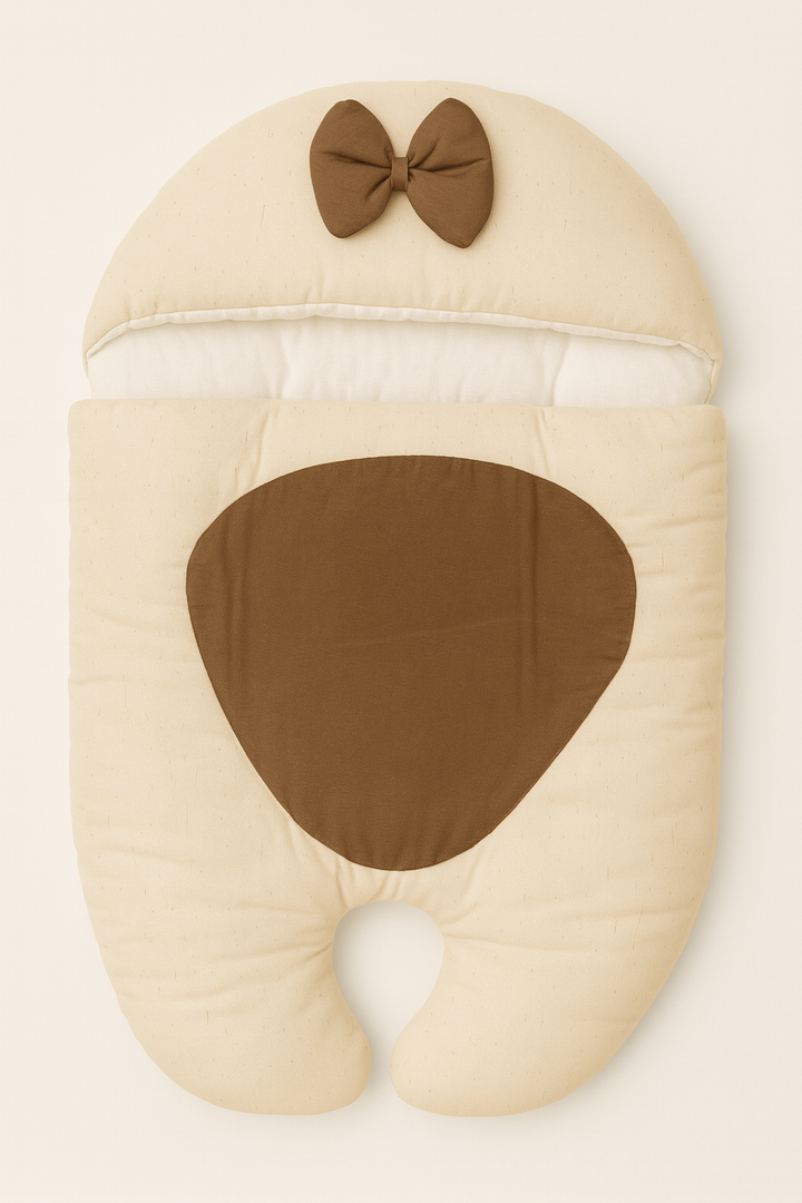 Baby Carry Nest Romper Style – Soft Breathable Two-Side Zip Newborn Sleeping Nest in Pakistan