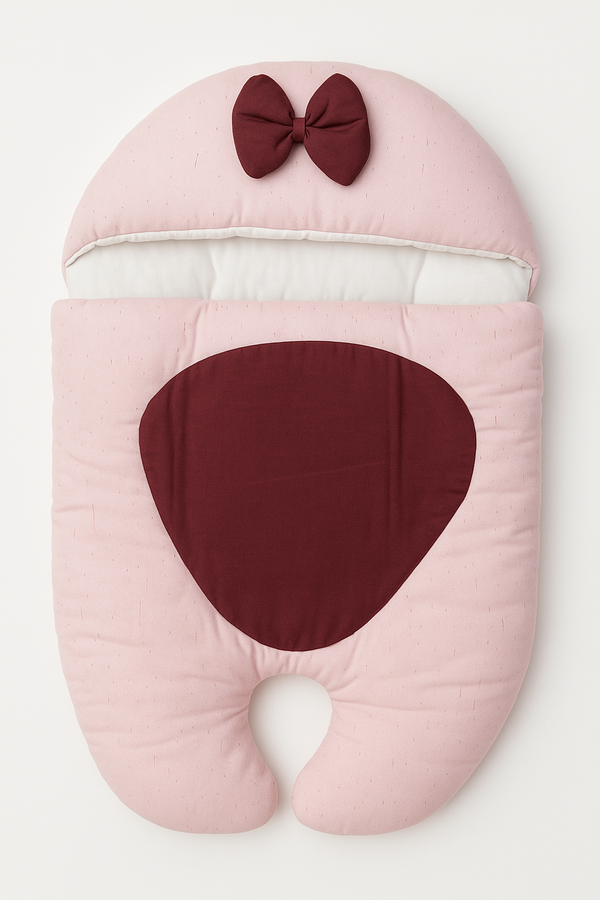 Baby Carry Nest Romper Style – Soft Breathable Two-Side Zip Newborn Sleeping Nest in Pakistan