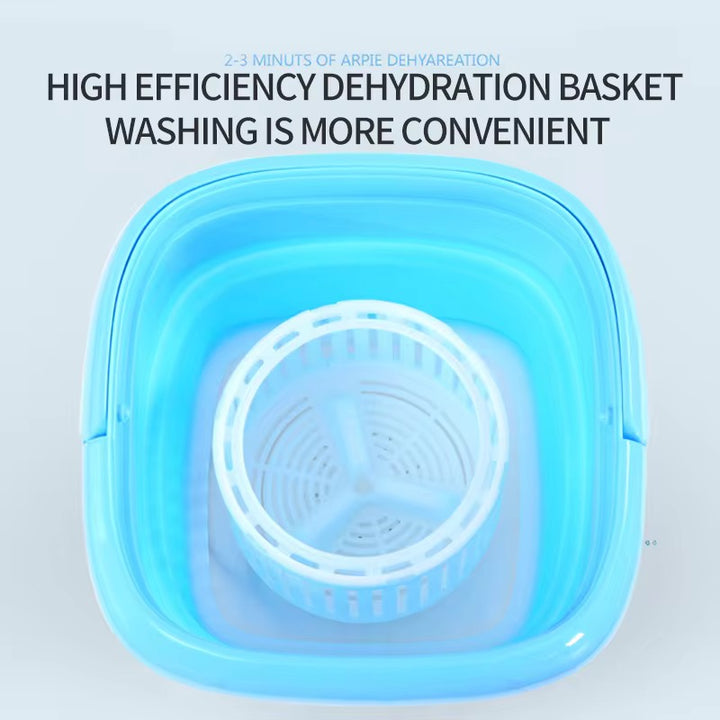 Buy folding washing machine online in Pakistan at BabifyStore.pk – portable mini washer for baby clothes, undergarments, socks, and small laundry loads. Space-saving collapsible washing machine for home and travel.