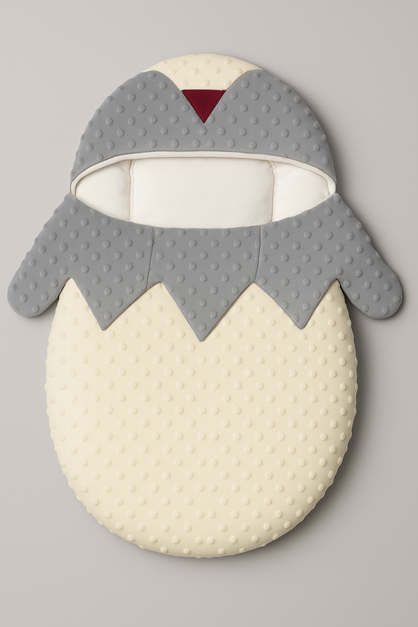 Poppy Seeds Velvet Baby Sleeping Bag – Soft & Cozy | babifystore.pk | Available in Pakistan