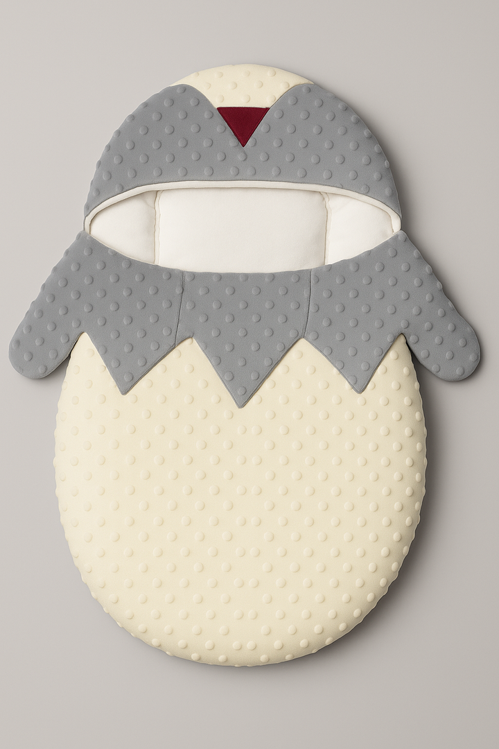 Poppy Seeds Velvet Baby Sleeping Bag – Soft & Cozy | babifystore.pk | Available in Pakistan