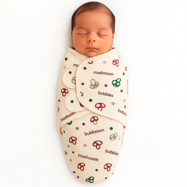 Interlock baby swaddle wrap for newborns 0–6 months, 7–14 lbs