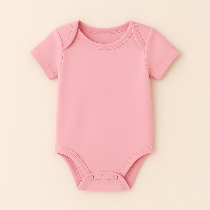 Pack of 3 Baby Bodysuits – Half Sleeves (0-12 months)