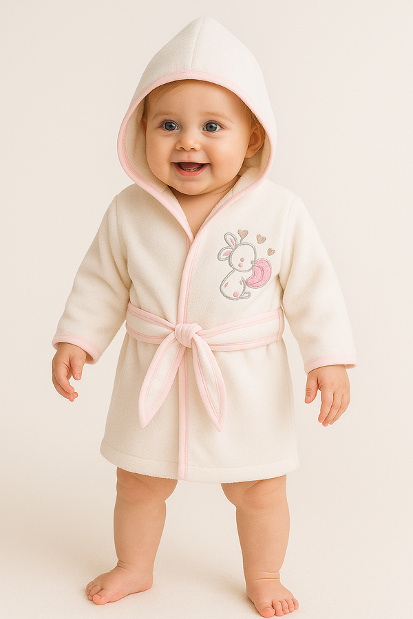 Kids Hooded Bathrobe