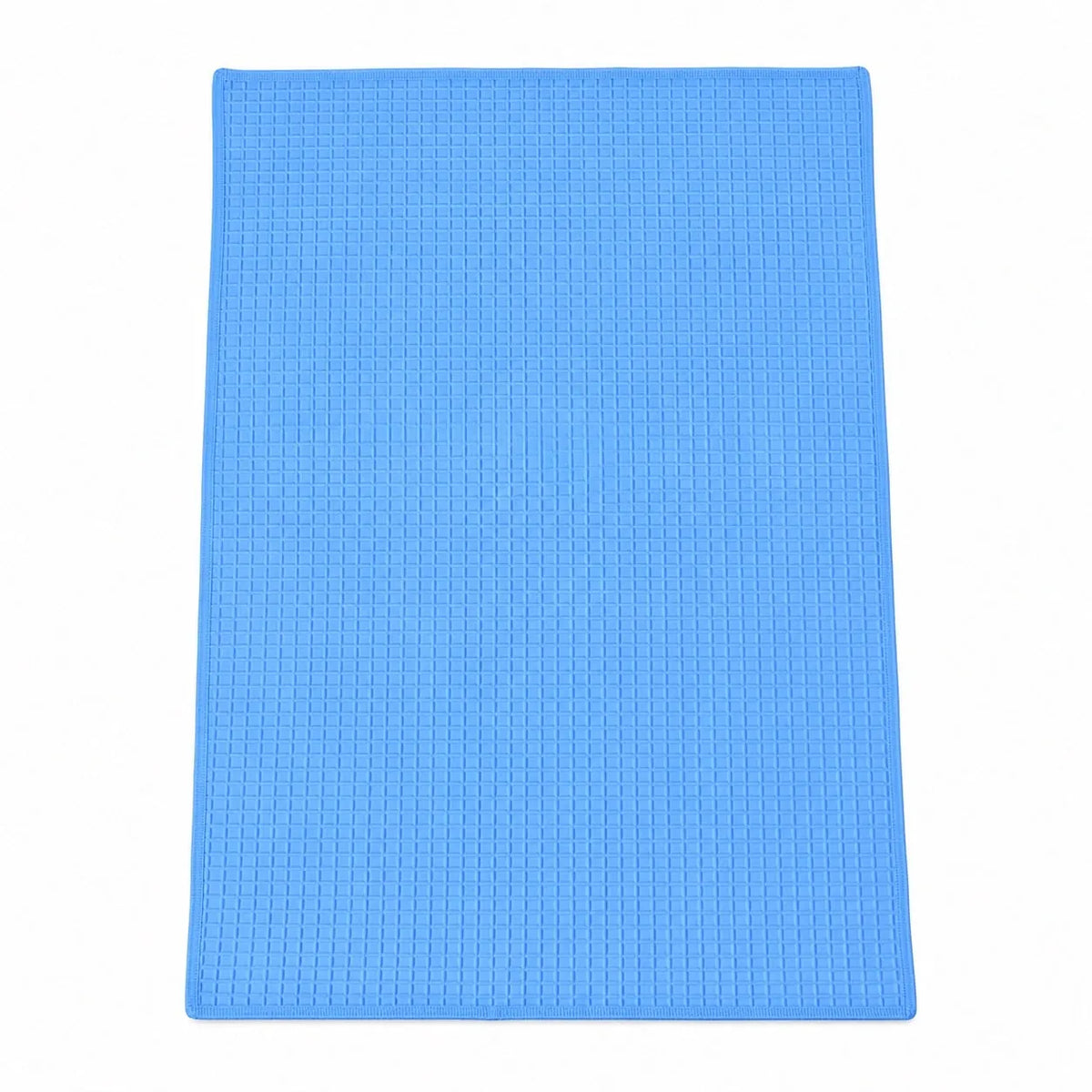Blue Air-Filled Waterproof Baby Changing Mat 60x90cm Back Side