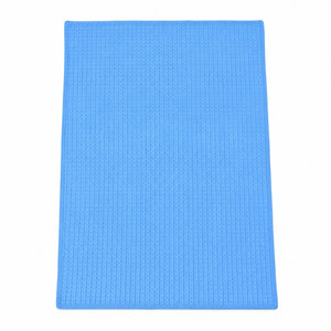 Blue Air-Filled Waterproof Baby Changing Mat 60x90cm Back Side