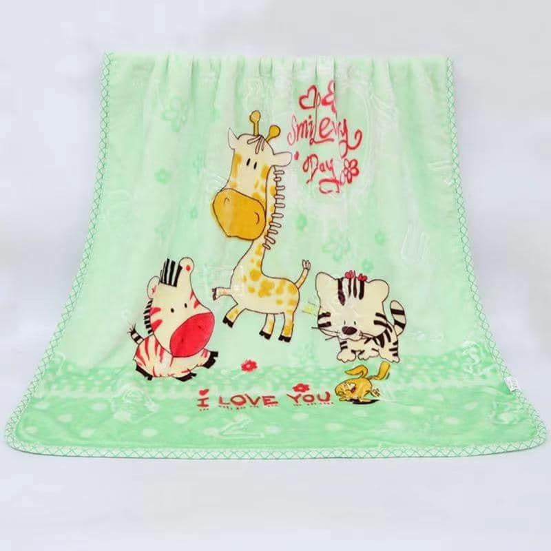 BABY CHARACTER WARM BLANKET (0-5 YEARS) DOUBLE LAYER