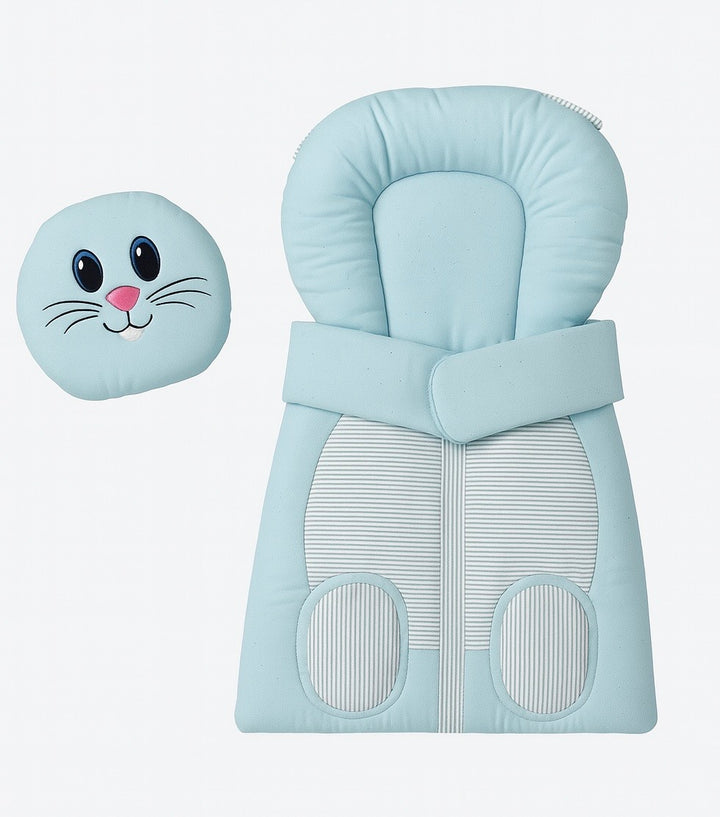 Baby Character Carry Nest with Pillow – Center Zip for 0-6 Months
