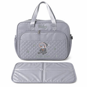 baby diaper bag with changing mat 