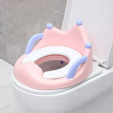 Comfortable kids cushion potty training seat for easy potty training experience.