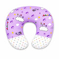 Baby nursing and feeding pillow purple cloud print in Pakistan