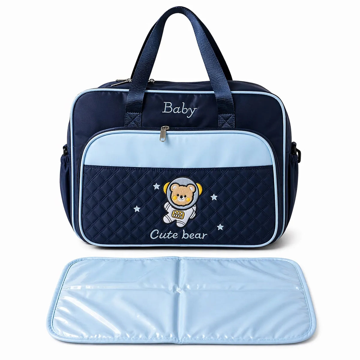 baby diaper bag with changing mat 