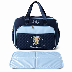baby diaper bag with changing mat 