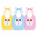 Pack of 3 Baby Bibs with Bow Tie Design in Pakistan