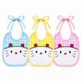 Pack of 3 Baby Bibs Cute Cat Design in Pakistan