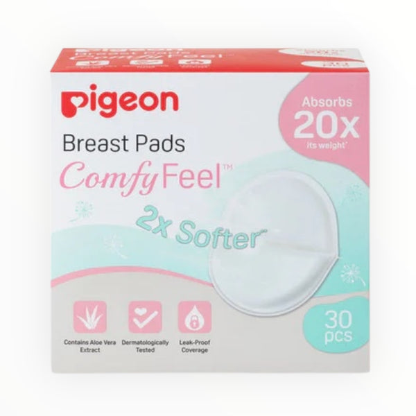 Pigeon Breast Pads – 30 Pcs for Comfortable Leak Protection