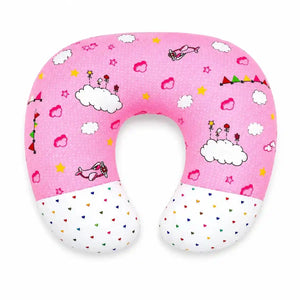 Baby nursing and feeding pillow pink cloud print in Pakistan