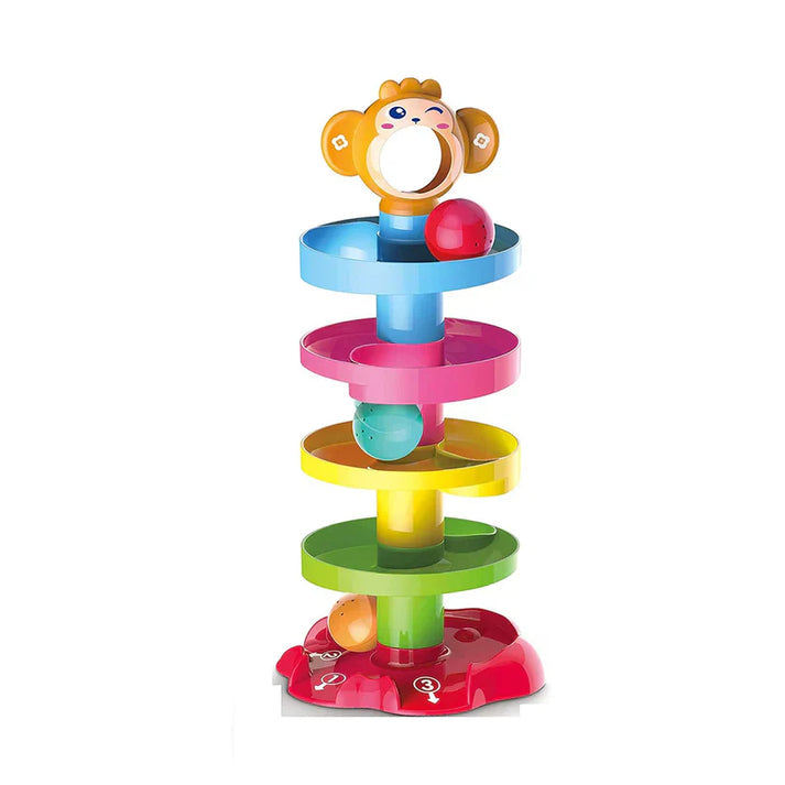 Engaging Roll N Ball game for toddlers, designed to enhance motor skills and hand-eye coordination through fun and interactive play.