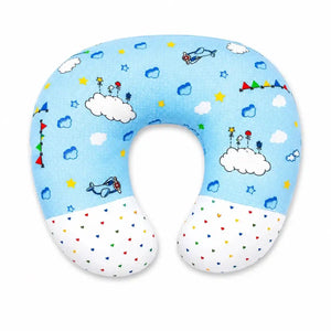 Baby nursing and feeding pillow sky blue cloud print in Pakistan