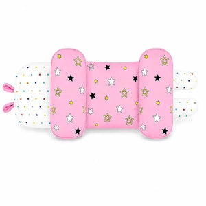 Adjustable Baby Head Shape Pillow Star Pink in Pakistan
