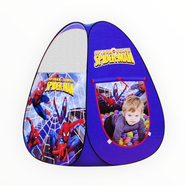 A fun and spacious superhero-themed pop-up play tent house for kids. Easy to set up, lightweight, and perfect for indoor and outdoor adventures.