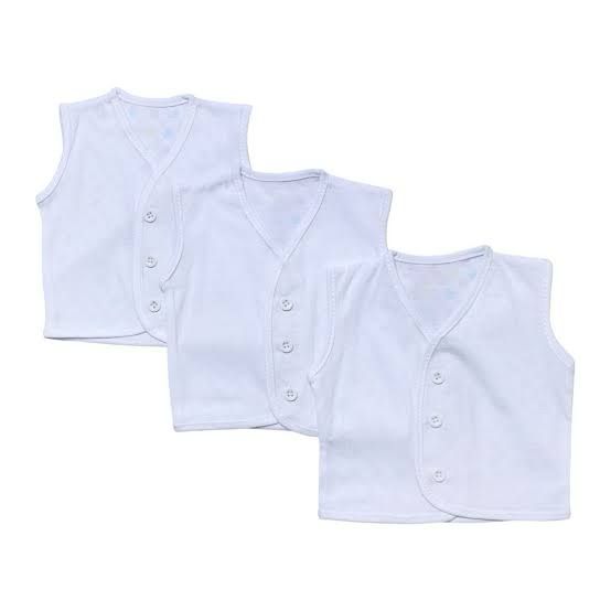 Pack of 3 Baby Cotton Sandos | Baby Inner Vest