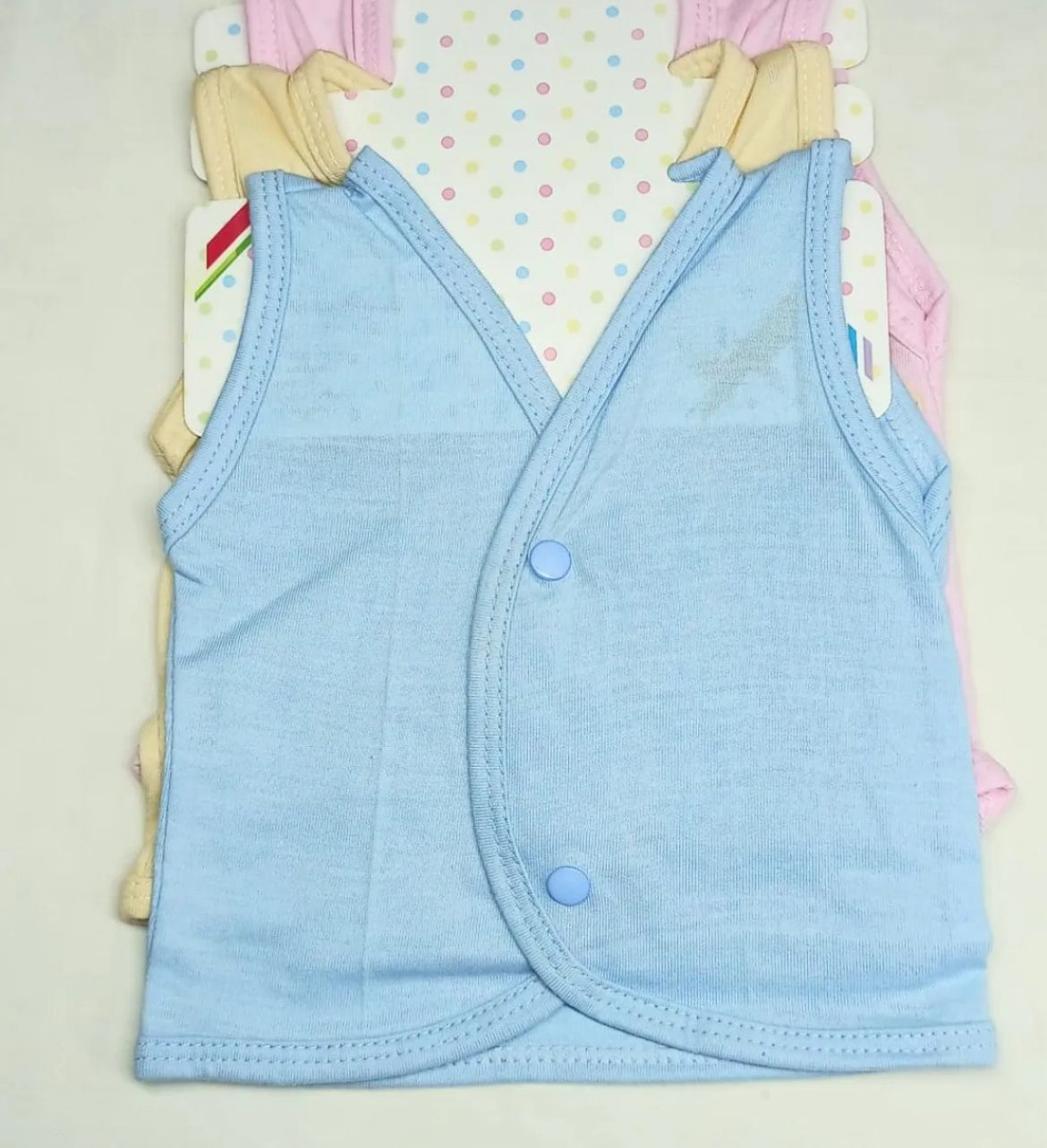 Pack of 3 Baby Cotton Sandos | Baby Inner Vest