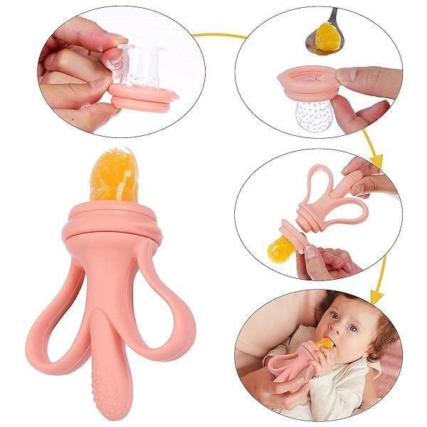 Baby Teether & Feeder 2-in-1