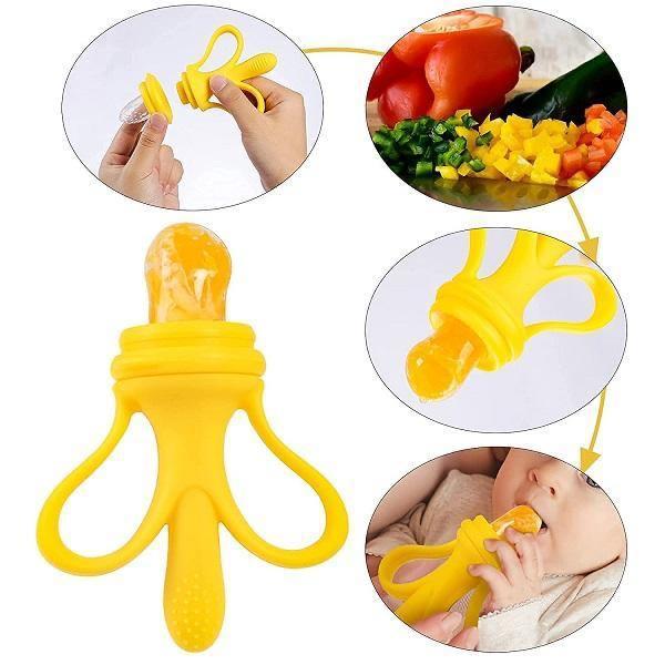 Baby Teether & Feeder 2-in-1