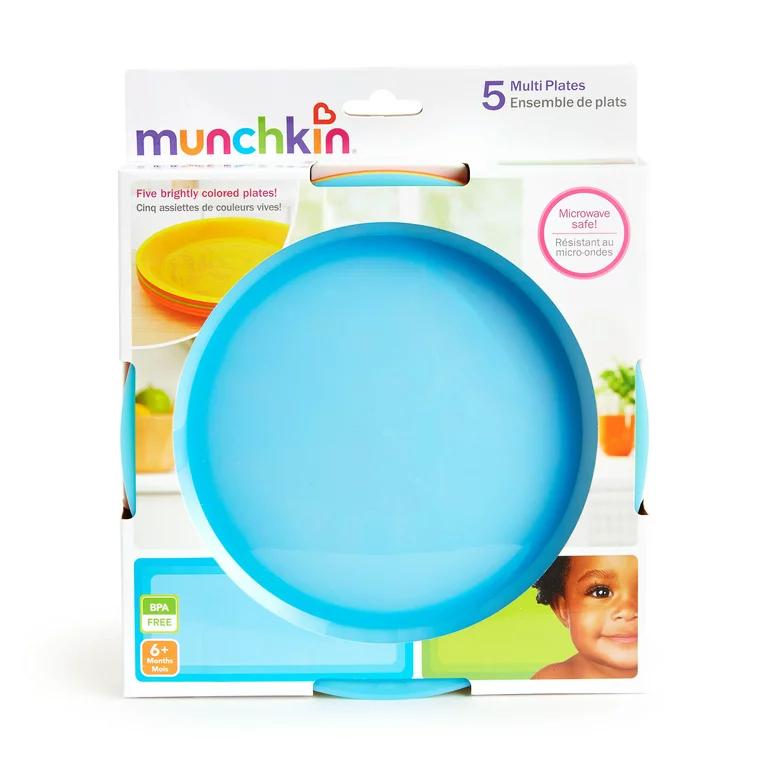 Munchkin Pack of 5 Multi Plates