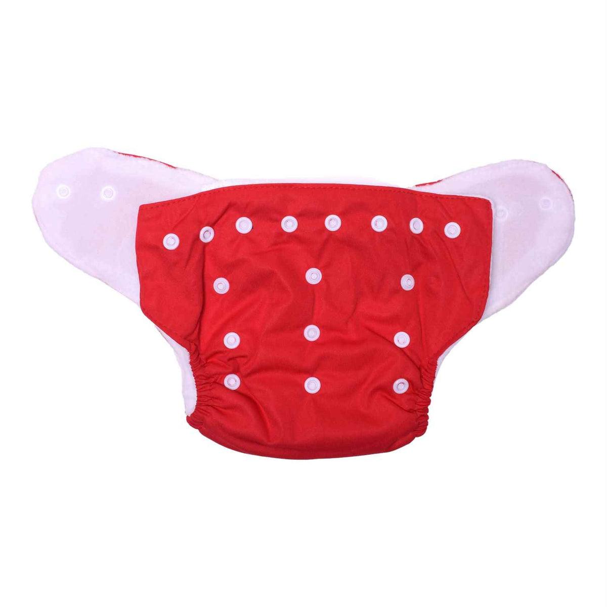 Waterproof All-In-One Reusable Diaper Adjustable With Pad 0-24M