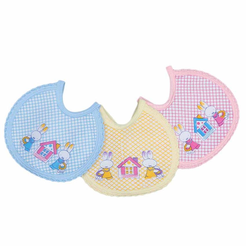 Pack of 2 Foam Bibs - Round Shape