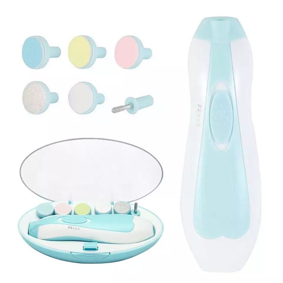 Safety Electric Nail Clipper Cutter Baby 6 in 1