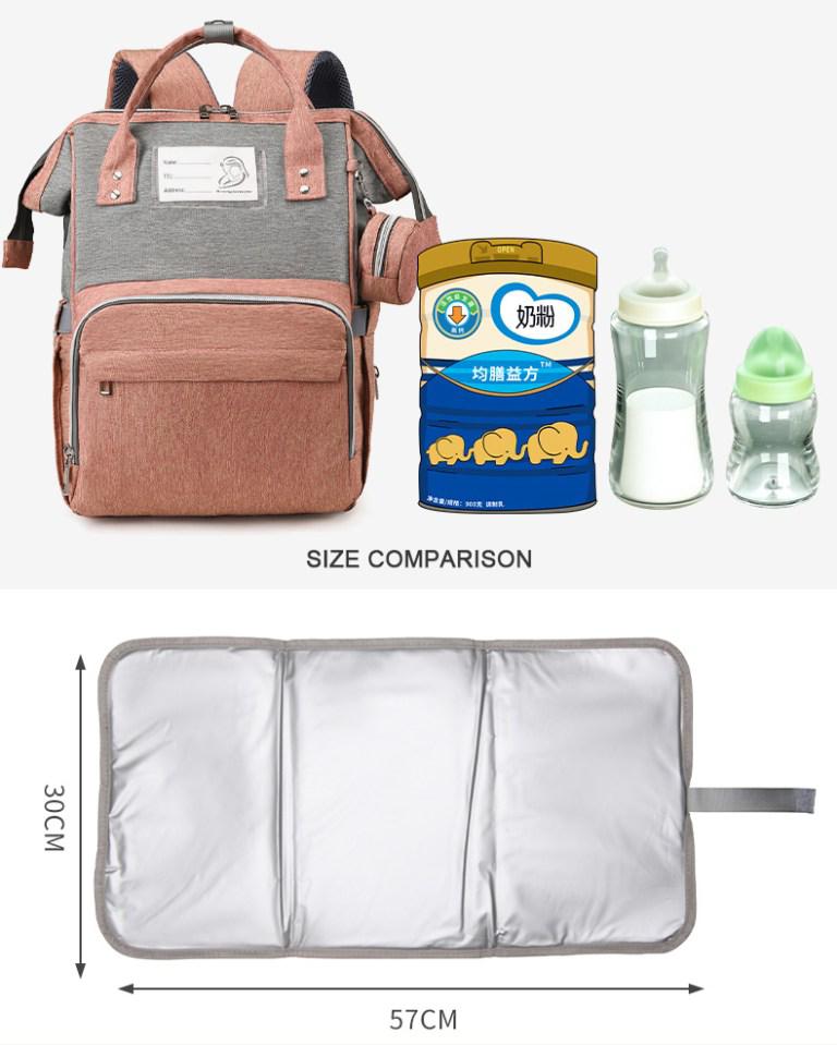 Portable Multifunction Diaper Backpack