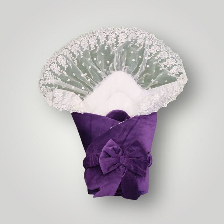 Winter Velvet Baby Carry Nest 0–12 Months – Soft Plush Warm Sleeping Nest in Pakistan