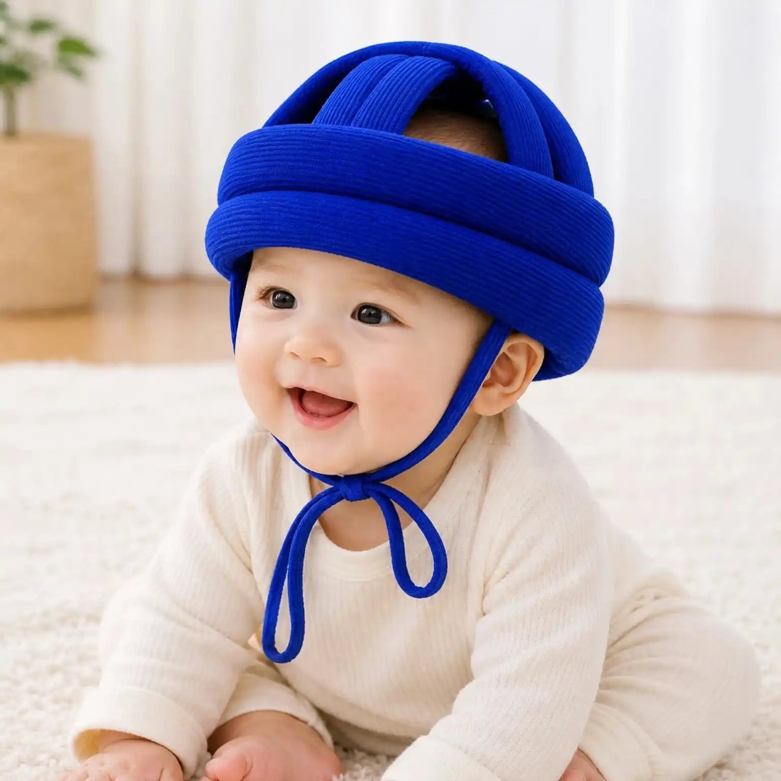 Baby Head Safety Helmet – Adjustable  (0–2 Years)