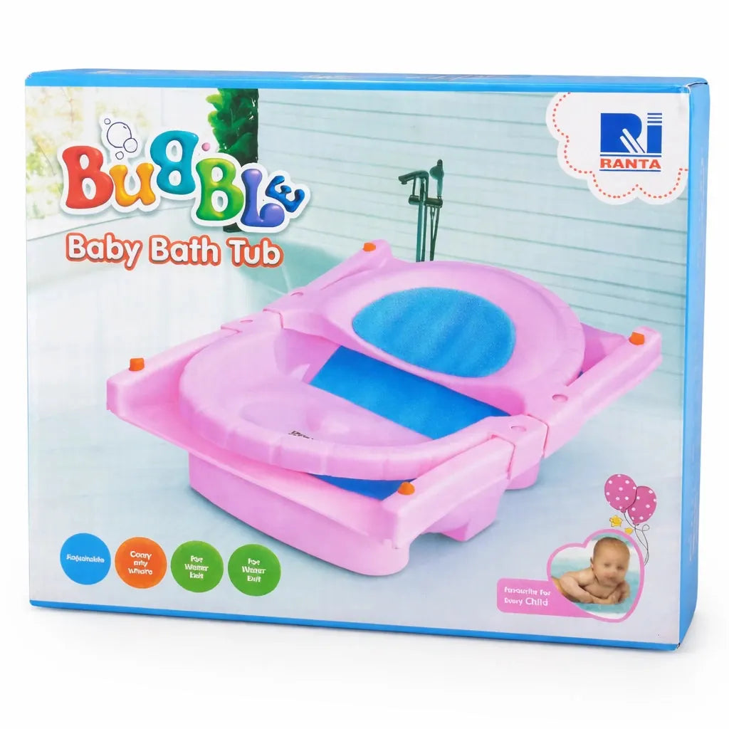Foldable Baby Bath Tub Baby Bather Box Packing