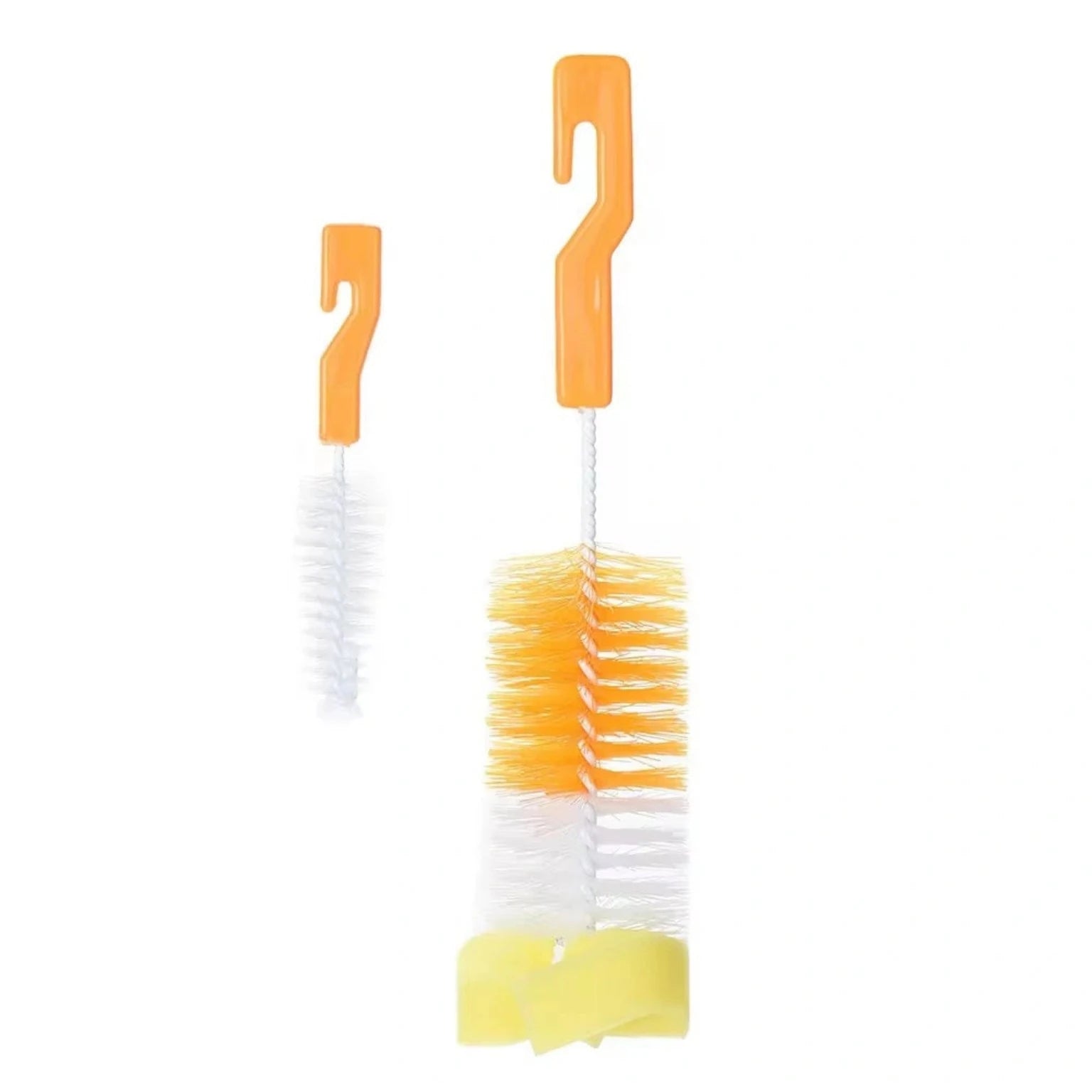 Baby Bottle & Nipple Cleaning Brush Set with Sponge