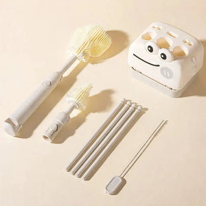 Multi Purpose Baby Feeding Bottle Cleaning Brush Tools for Bottles Nipples Straws and Accessories