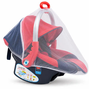 Baby Carry Cot with Full Mosquito Net and Canopy Side View