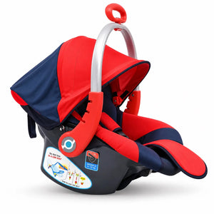 Baby Carry Cot with Mosquito Net and Adjustable Canopy Side View