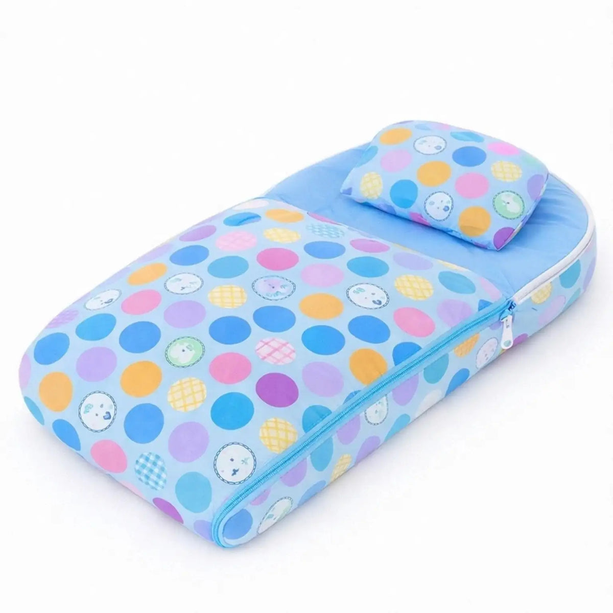 Baby Carry Nest with Pillow – Blue Multicolor