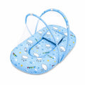 Baby Carry Nest with Removable Mosquito Net in Sky Blue Cloud Print for 0 to 6 Months