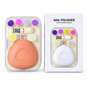 Baby Electric Nail Trimmer Set with Storage Box Nail Clipper and Accessories